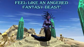Gorgon Medusa Simulator 3D Plakat