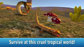 برنامه‌نما Lizard Simulator 3D عکس از صفحه