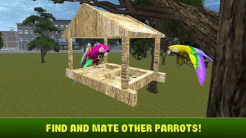 City Bird Parrot Simulator 3D capture d'écran 2