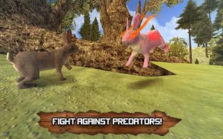 Forest Rabbit Simulator 3D ภาพหน้าจอ 2