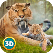 Life of Sabertooth Tiger 3D MOD