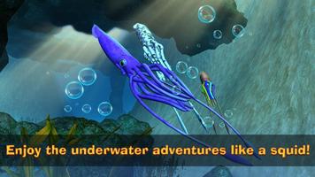 Squid Underwater Life Sim 3D Plakat