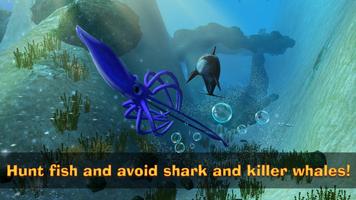 Squid Underwater Life Sim 3D Screenshot 1