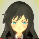 Cute Anime Girl Live Wallpaper Yuka Free APK