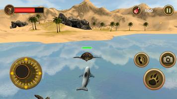 برنامه‌نما Dolphin Survival Simulator عکس از صفحه