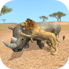 Rhino Survival Simulator أيقونة