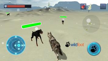 Snow Dog Survival Simulator captura de pantalla 2