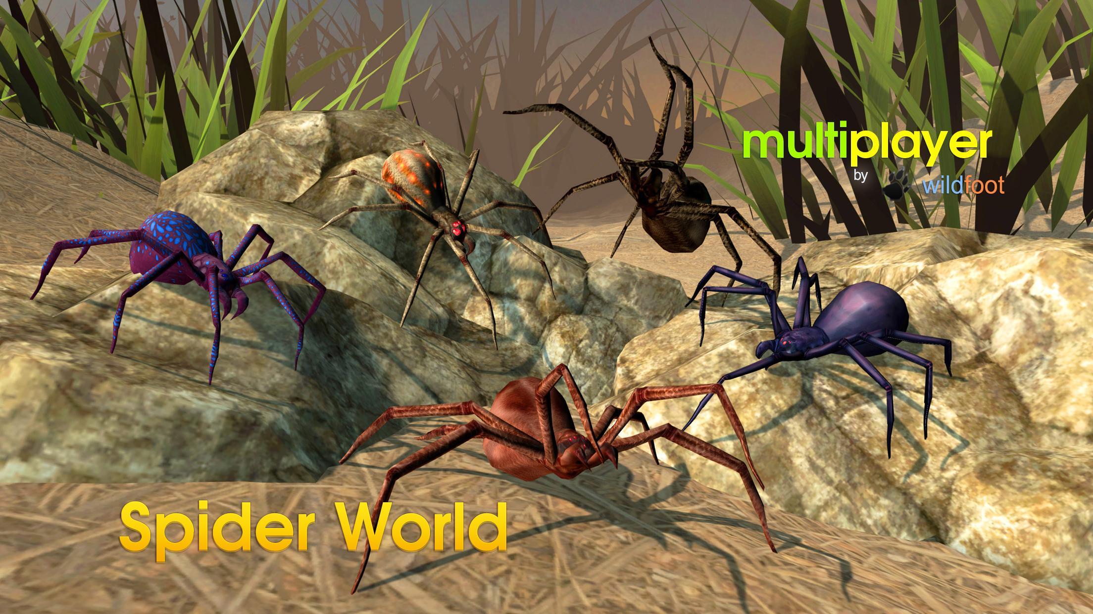 Spider World Multiplayer For Android Apk Download - giant spider roblox horror game