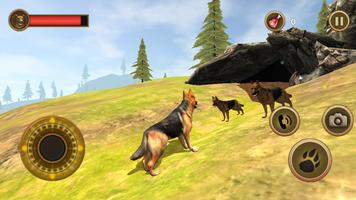 Wild Dog Survival Simulator captura de pantalla 1
