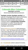 برنامه‌نما Colorado Wildflowers عکس از صفحه