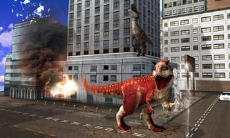 T-Rex Dinosaur Rampage imagem de tela 2