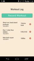 Simple Workout Log تصوير الشاشة 2