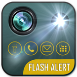 Taschenlampe und Blitzwarnungen auf Anruf und SMS