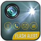 Flashlight and Flash Alerts On Call and SMS icon