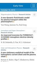 JGR: Space Physics تصوير الشاشة 1