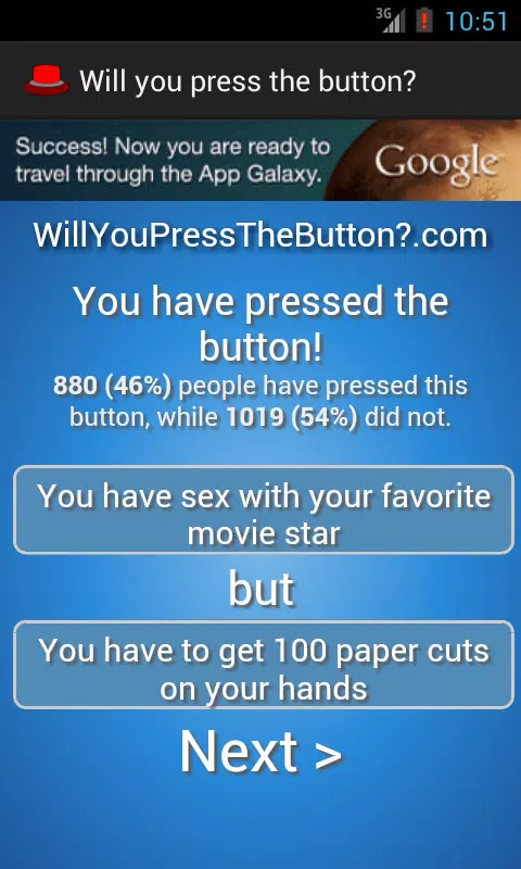 Will you press the button? APK für Android herunterladen