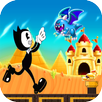 fight super bendy ink machine adventure in castle APK