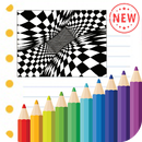 Optical Illusion Coloring Book APK