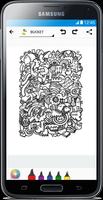 Doodle Art Coloring Book syot layar 3