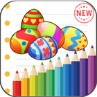 Easter Eggs Coloring Book icône