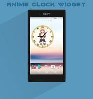 Anime Clock Widget ⏲ الملصق