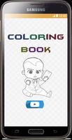 Coloring Book : Baby Boss Affiche