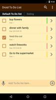 Droid To Do List اسکرین شاٹ 2