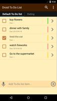 Droid To Do List capture d'écran 2