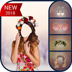 Flower Hairstyle Makeup Photo Editor - 2019-icoon