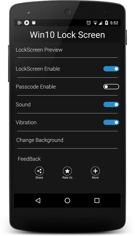 Win 10 Lock Screen : WinLock for Android - APK Download