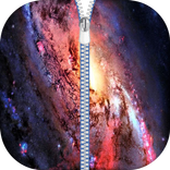 Galaxy Zipper Lock Screen