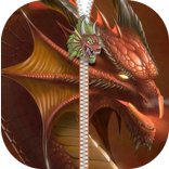 Dragon Zipper Screen Lock