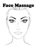 Face Massage Affiche