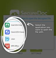 SecureDoc FileViewer captura de pantalla 3