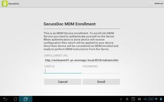 SecureDoc for Android screenshot 1