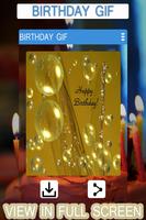 Happy Birthday GIF تصوير الشاشة 1