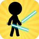 Stick War Dash Revenge Lightsaber Warrior fighter-APK