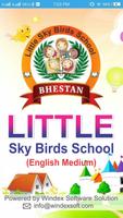 Little Sky Birds School Plakat