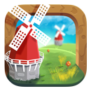 Ветряные мельницы живые обои APK