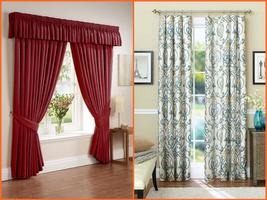 Window Curtain Design Ideas Affiche