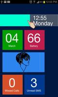 Blue Theme Go Locker ảnh chụp màn hình 1