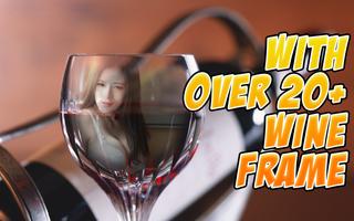 Wine Glass Photo Frames HD syot layar 3