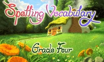 Vocabulary Spelling 4th grade plakat