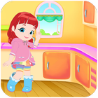 Cute Ruby House Rainbow أيقونة