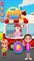 Free - Ruby Ice Cream Rainbow Truck পোস্টার