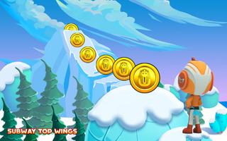 Subway Top Wings - Runner screenshot 1