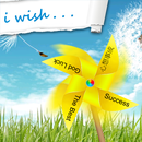 i wish，風車，許願，幸運，運氣，福，願望，可愛 APK