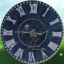 Free Skeleton Clock Widget APK