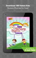 100 Videos Kids Nursery Rhymes capture d'écran 3