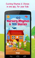 100 Kids Nursery Rhymes & 100 Children Stories Affiche